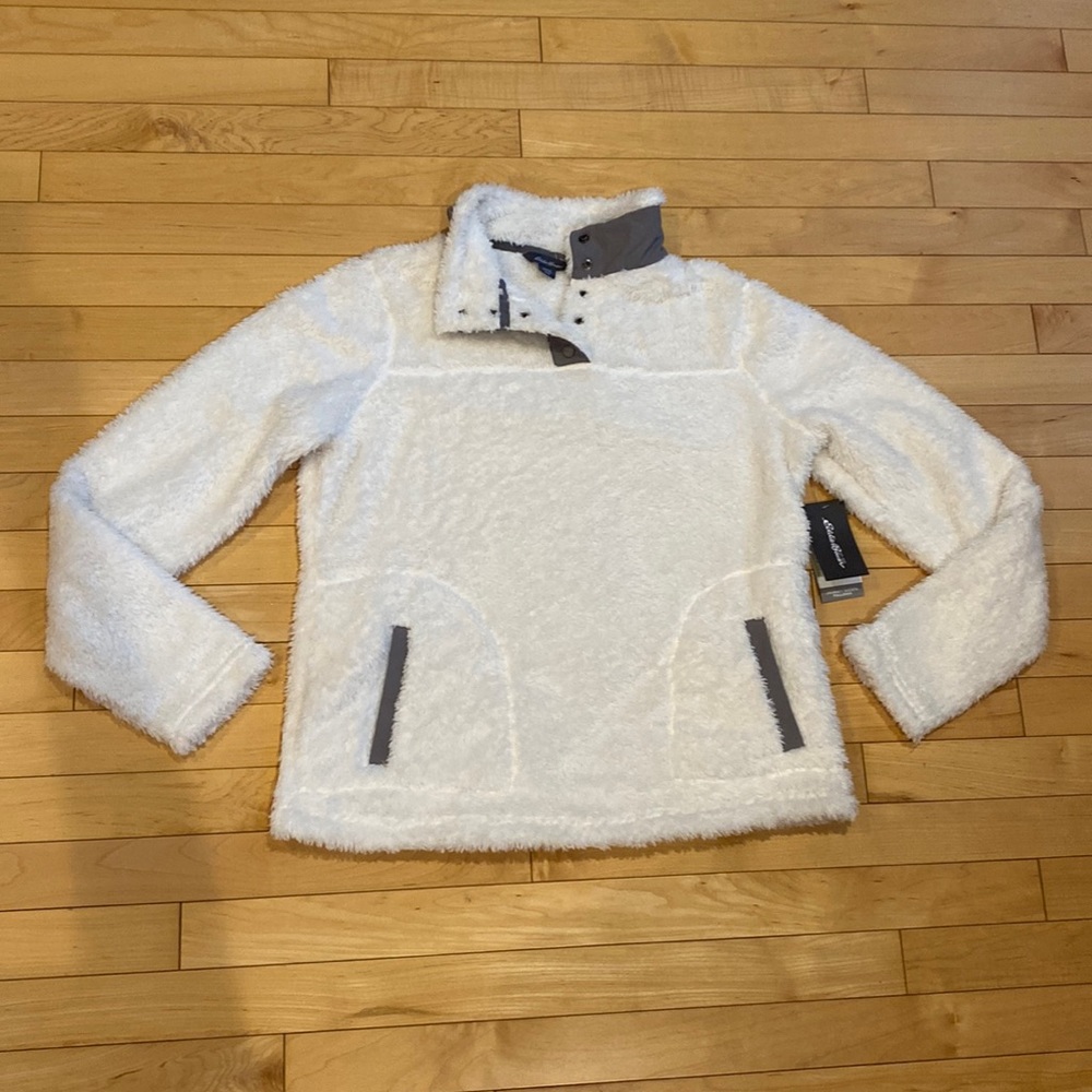 NWT Eddie Bauer Journey Sherpa Pullover